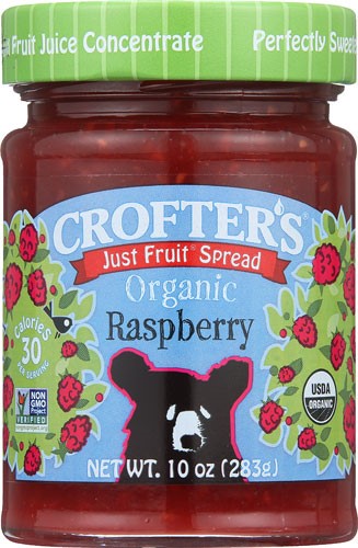Crofters Organic Spread Fruit Raspberry; 10 Ounces; 6 Per Case - High Mart Wholesale