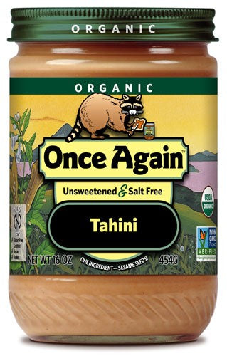 Once Again Nut Butter Organic Sesame Tahini; 16 Ounces; 6 Per Case - High Mart Wholesale