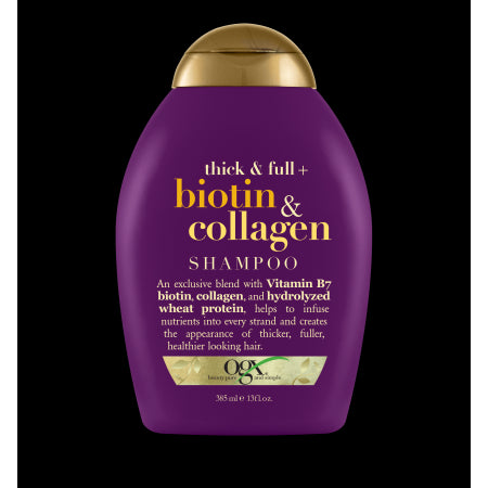 Ogx Biotin & Collagen Shampoo; 385 Milileter; 4 Per Case