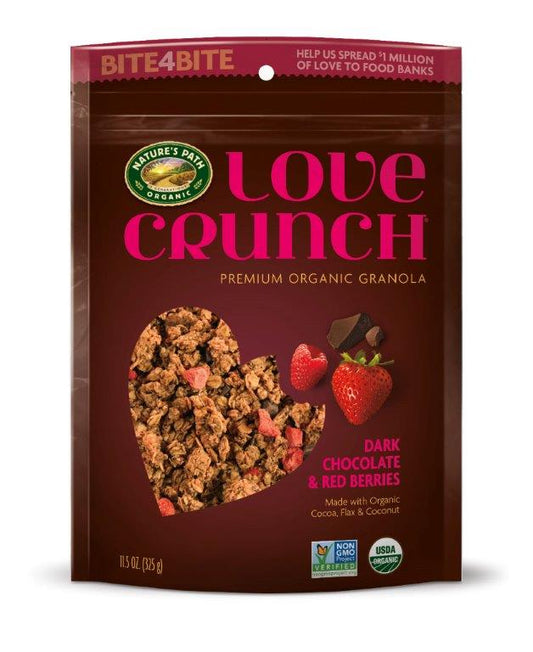 Love Crunch Dark Chocolate & Red Berries Organic Granola Pouch; 11.5 Ounce; 6 Per Case - High Mart Wholesale