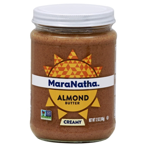 Maranatha Almond Butter No Stir Creamy; 12 Ounces; 6 Per Case - High Mart Wholesale