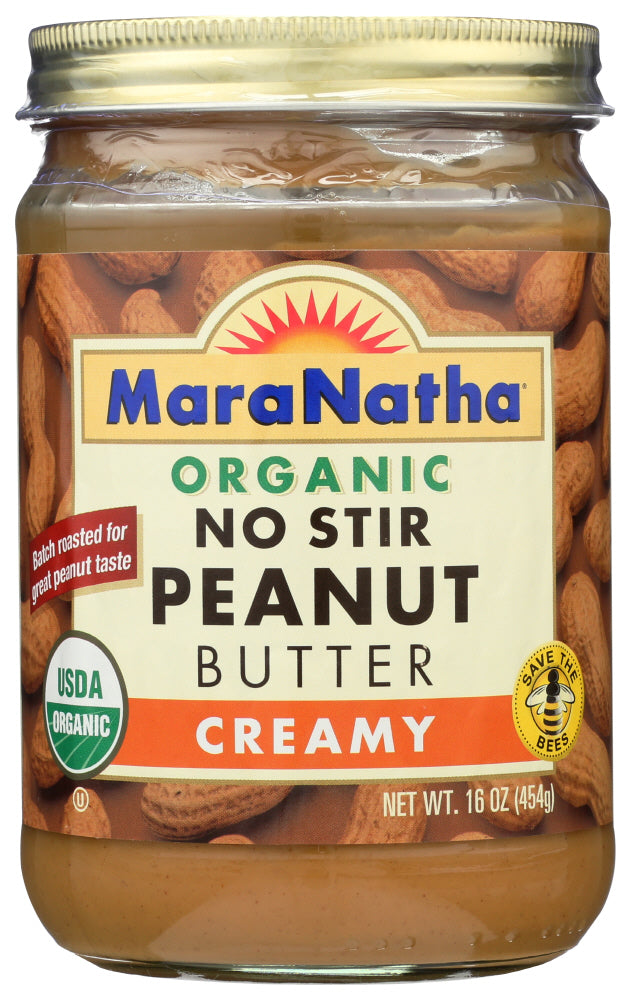 Maranatha Creamy Peanut Butter Organic; 16 Ounces; 6 Per Case - High Mart Wholesale