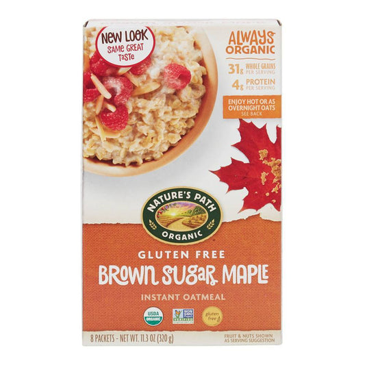 Nature's Path Hot Cereal Brown Sugar Maple; 11.3 Ounces; 6 Per Case - High Mart Wholesale