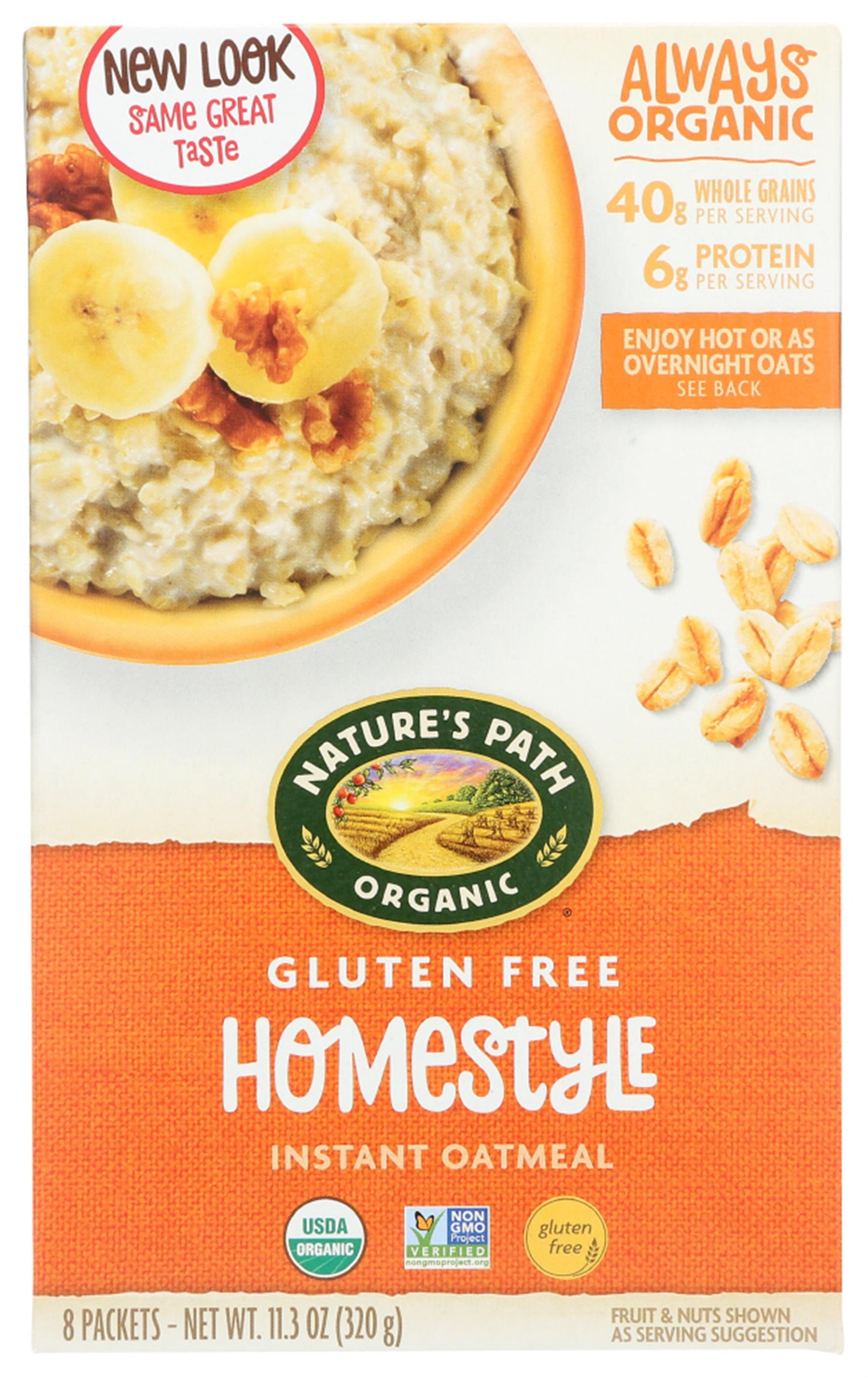 Nature's Path Hot Cereal Homestyle; 11.3 Ounces; 6 Per Case - High Mart Wholesale