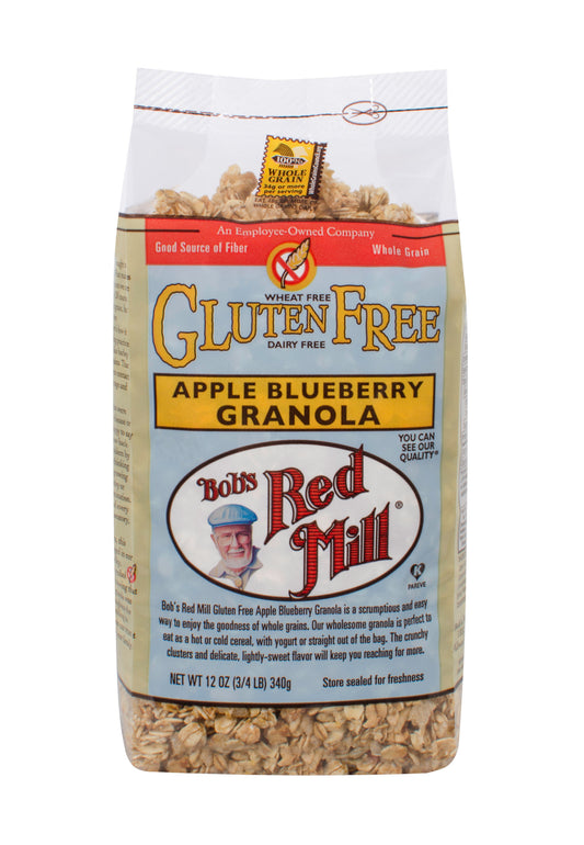 Bob's Red Mill Natural Foods Inc Gluten Free Apple Blueberry Granola; 12 Ounces; 4 Per Case