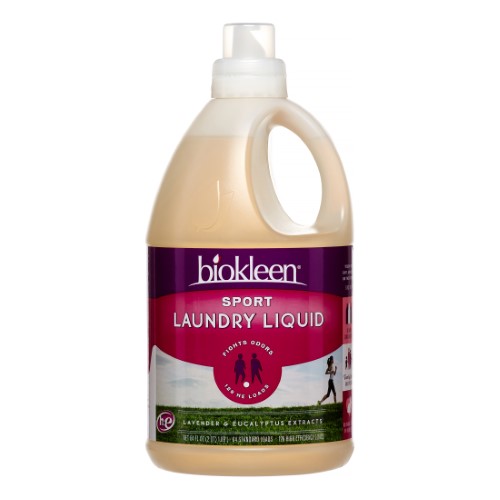 Biokleen Laundry Liquid Sport 128 Loads; 64 Fluid Ounce; 6 Per Case - High Mart Wholesale