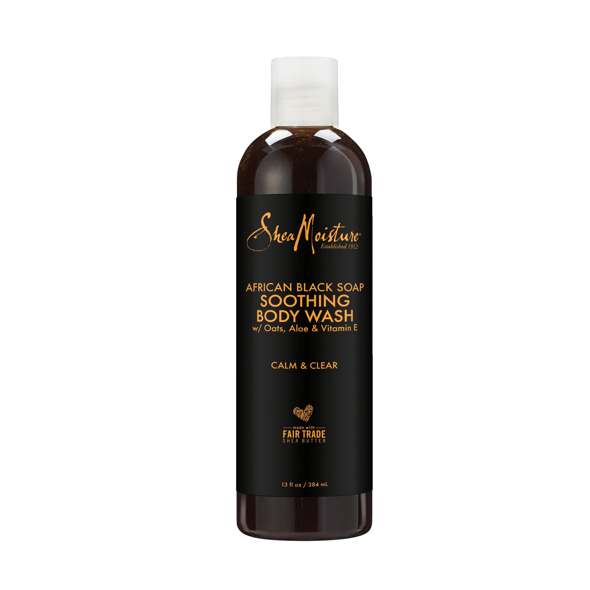 Shea Moisture African Black Soothing Soap; 13 Fluid Ounce; 3 Per Box; 8 Per Case - High Mart Wholesale