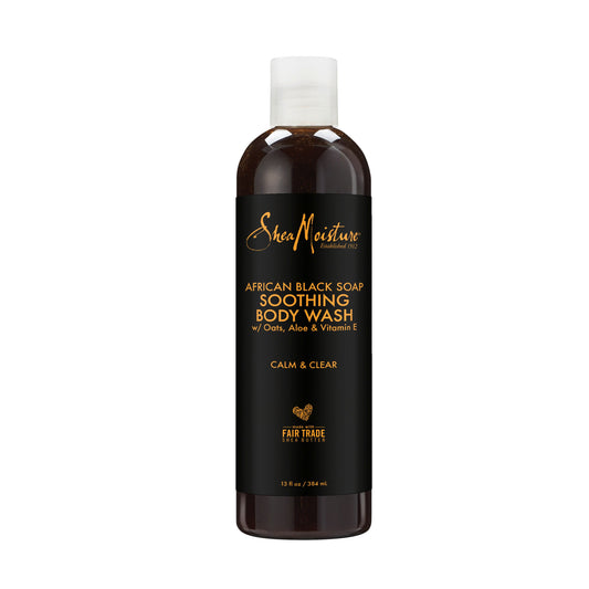 Shea Moisture African Black Soothing Soap; 13 Fluid Ounce; 3 Per Box; 8 Per Case - High Mart Wholesale