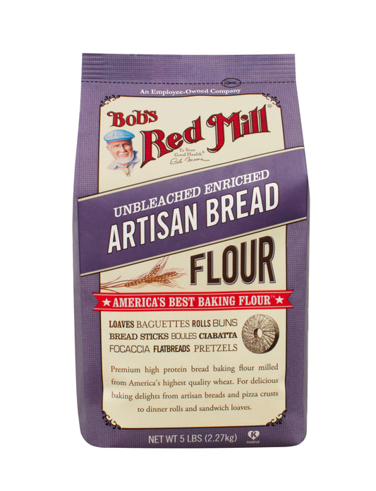 Bob's Red Mill Natural Foods Inc Kosher Artisan Bread Flour; 5 Pounds; 4 Per Case