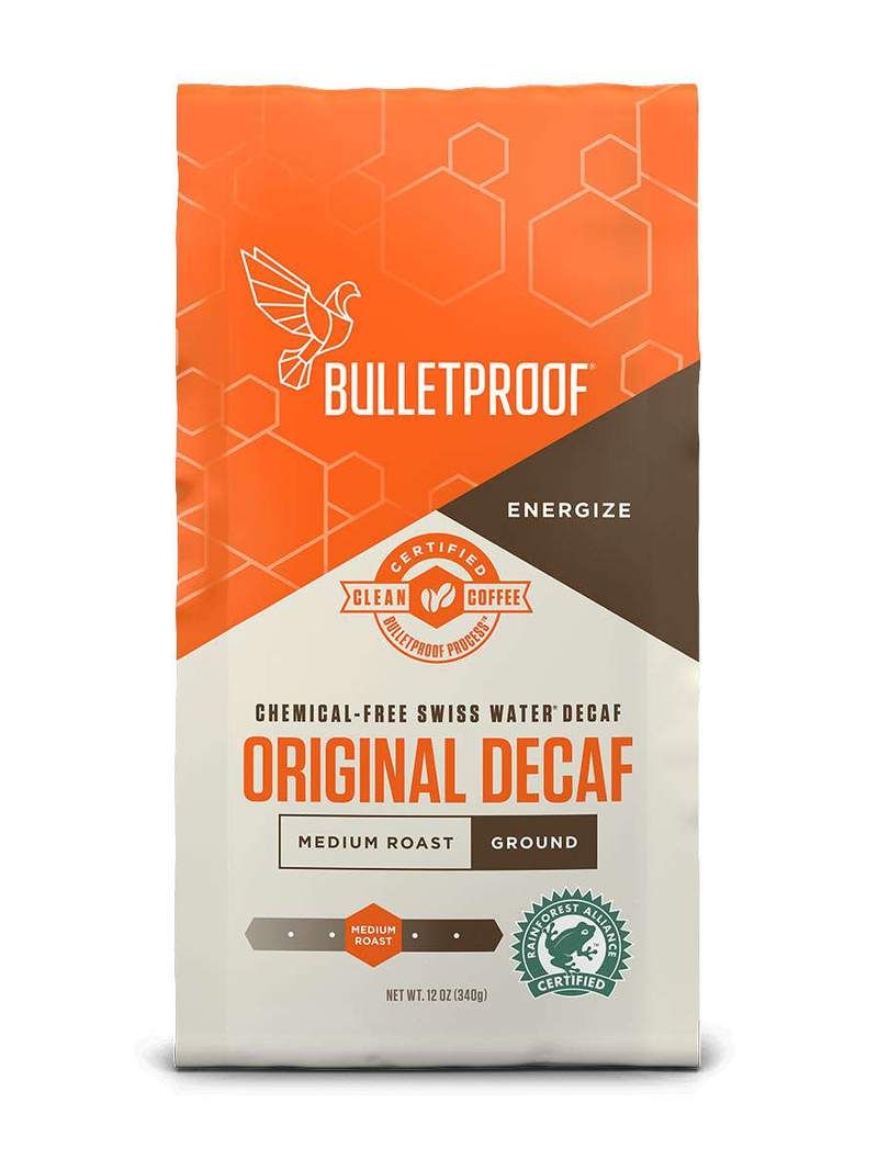 Bulletproof Ground Decaffeinated Coffee; 12 Ounces; 6 Per Case - High Mart Wholesale