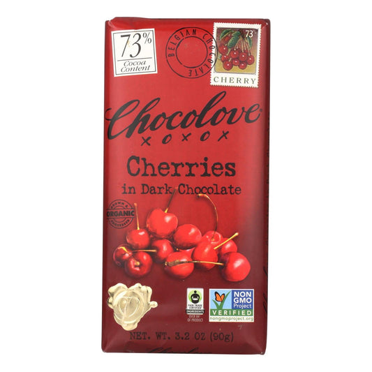 Chocolove Cherries In Dkcho; 3.2 Ounces; 12 Per Box; 12 Per Case - High Mart Wholesale