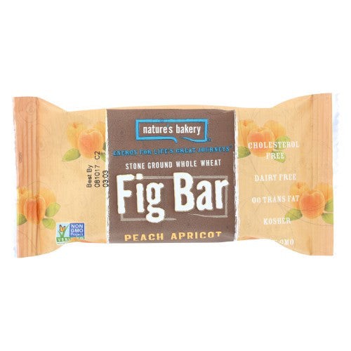Nature's Bakery Peach Apricot Whole Wheat; 2 Ounce; 12 Per Box; 7 Per Case - High Mart Wholesale