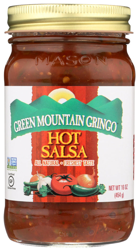 Green Mountain Salsa Hot; 1 Each; 12 Per Case - High Mart Wholesale