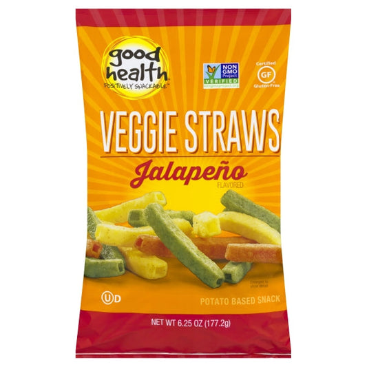 Good Health Natural Products Veggie Straw Jalapeno 6.R; 6.25 Ounces; 10 Per Case - High Mart Wholesale