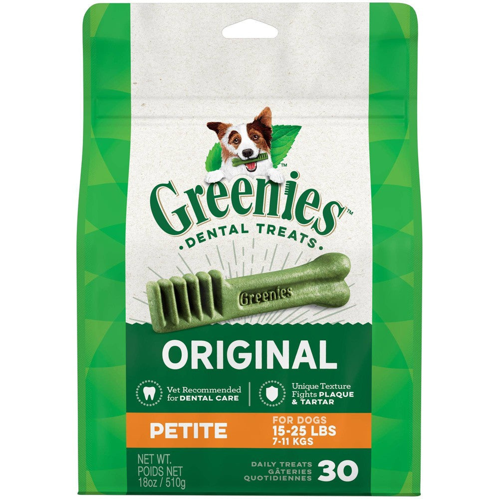 Greenies Original Dental Petite; 18 Ounces; 6 Per Case - High Mart Wholesale