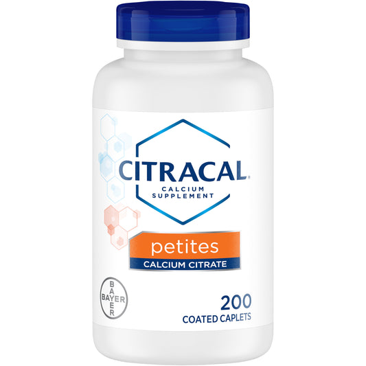 Citracal Petites 200Ct; 200 Piece; 3 Per Box; 8 Per Case