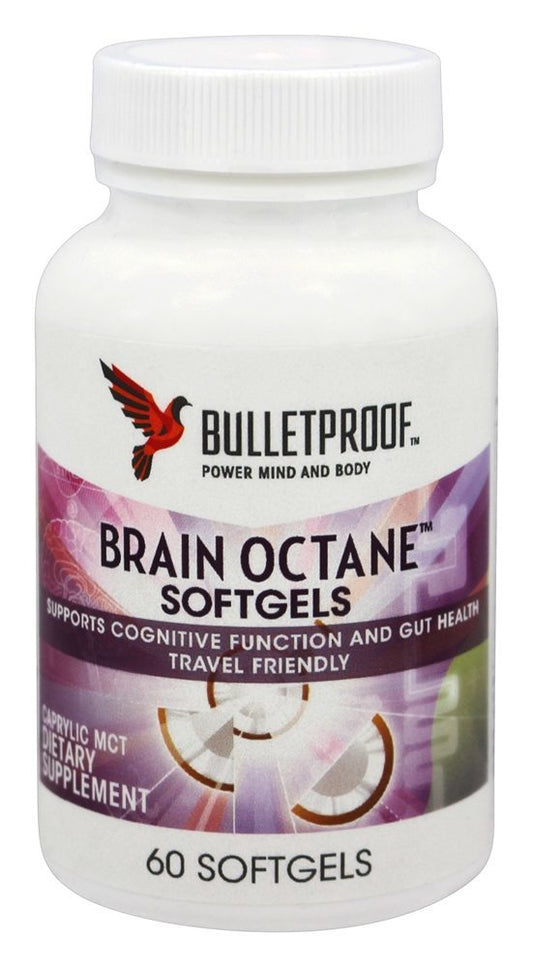 Bulletproof Brain Octane Softgels; 0.25 Pounds; 12 Per Case - High Mart Wholesale