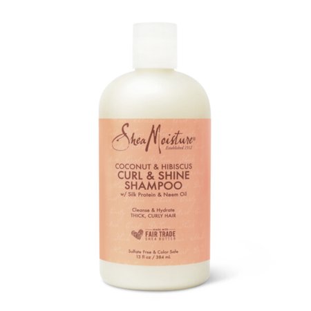 Shea Moisture Curl+Shine Shampoo; 13 Fluid Ounces; 4 Per Case