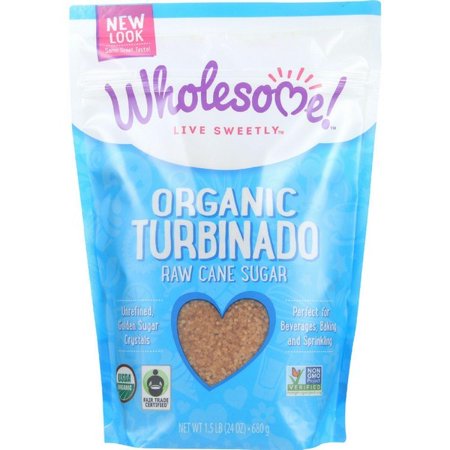 Wholesome Sweetener Turbinado Organic; 24 Ounces; 12 Per Case