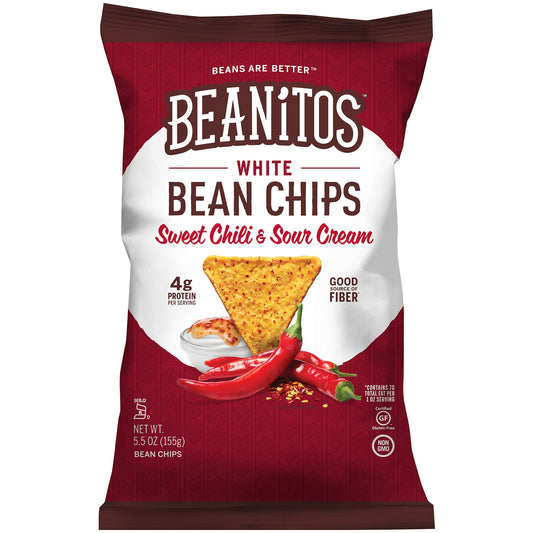 Beanitos Chips Sweet Chili White Bean; 1 Each; 6 Per Case - High Mart Wholesale