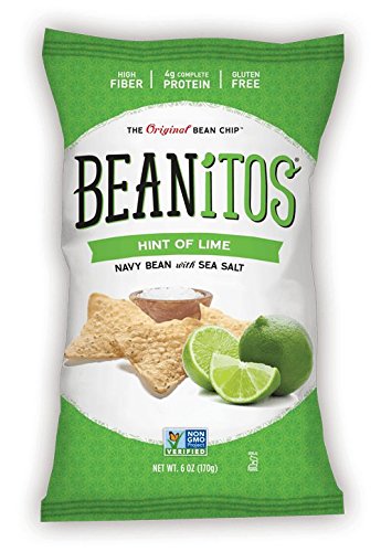 Beanitos White Bean Chips Hint Of Lime; 1 Each; 6 Per Case - High Mart Wholesale