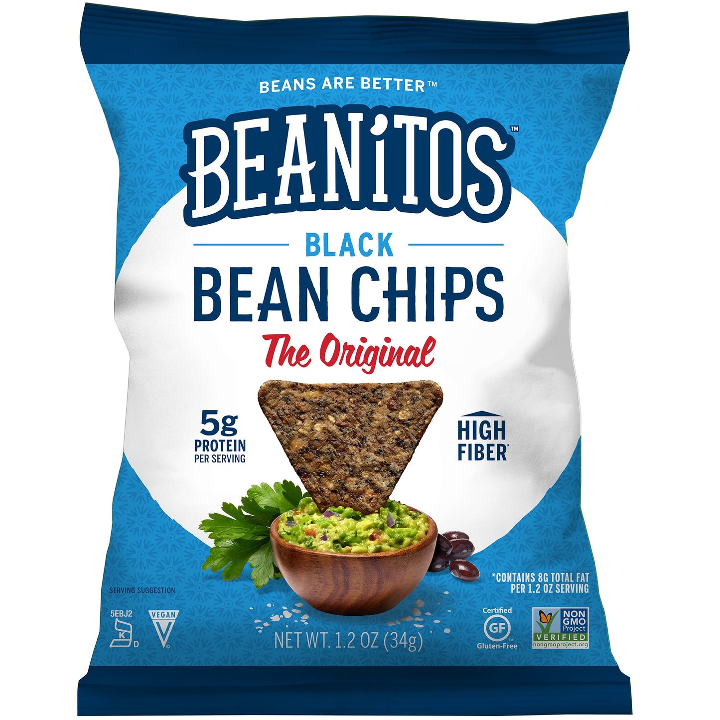 Beanitos Chips Black Bean With Sea Salt; 1 Ounces; 24 Per Case - High Mart Wholesale