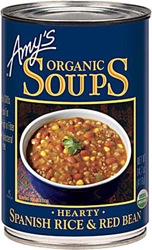 Amy's Soup Spanish Rice Red Beans Organic; 14.7 Ounce; 12 Per Case - High Mart Wholesale