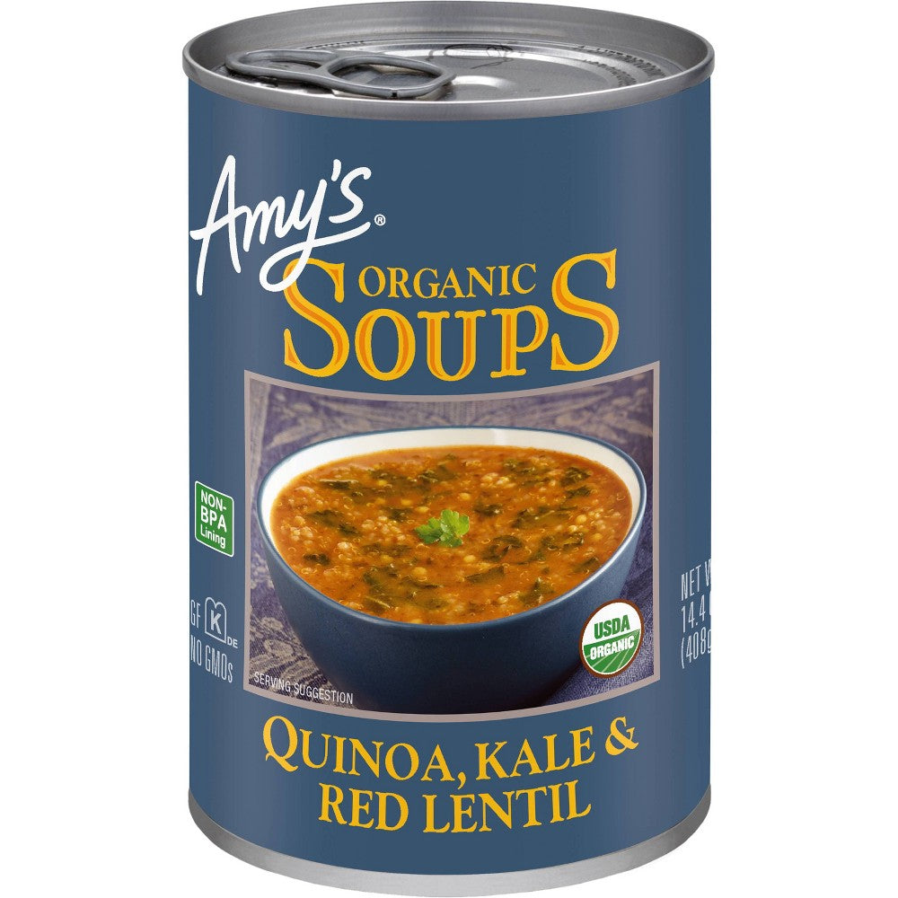 Amy's Soup Red Lentil Kale & Quinoa; 14.4 Ounce; 12 Per Case - High Mart Wholesale