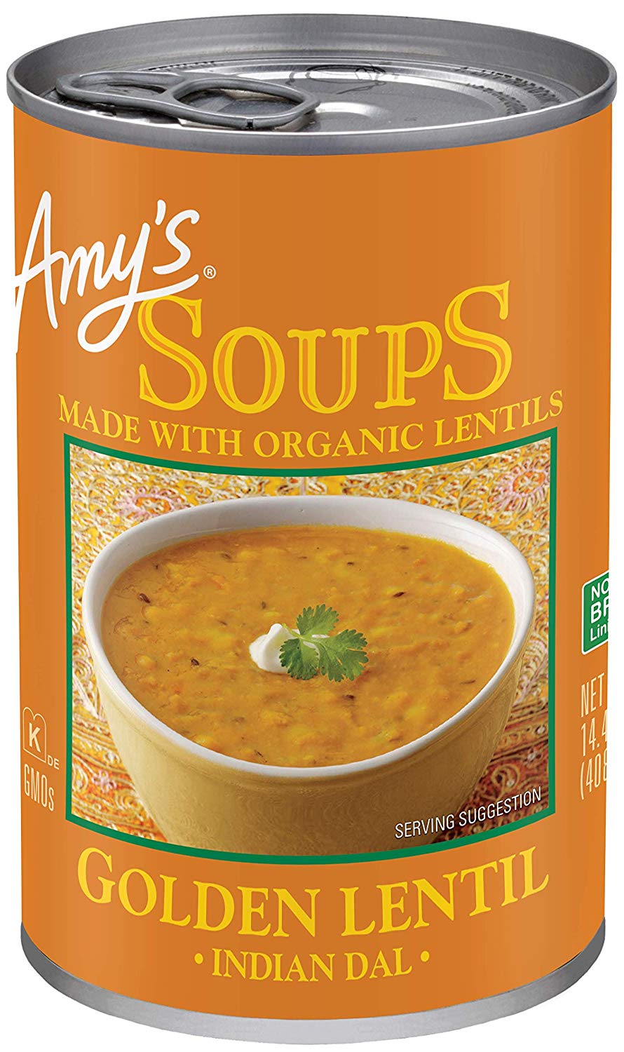 Amy's Soup Golden Lentil Indian; 14.4 Ounce; 12 Per Case - High Mart Wholesale