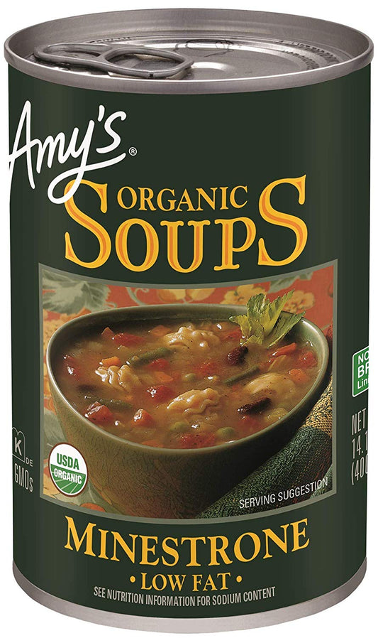 Amy's Soup Minestrone Organic; 14.1 Ounce; 12 Per Case - High Mart Wholesale