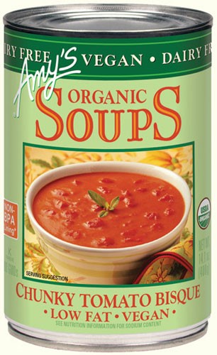 Amy's Tomato Bisque Chunky Vegan Organic; 14.1 Ounces; 12 Per Case - High Mart Wholesale