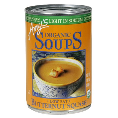 Amy's Soup Butternut Squash Lite Sodium; 14.1 Ounce; 12 Per Case - High Mart Wholesale