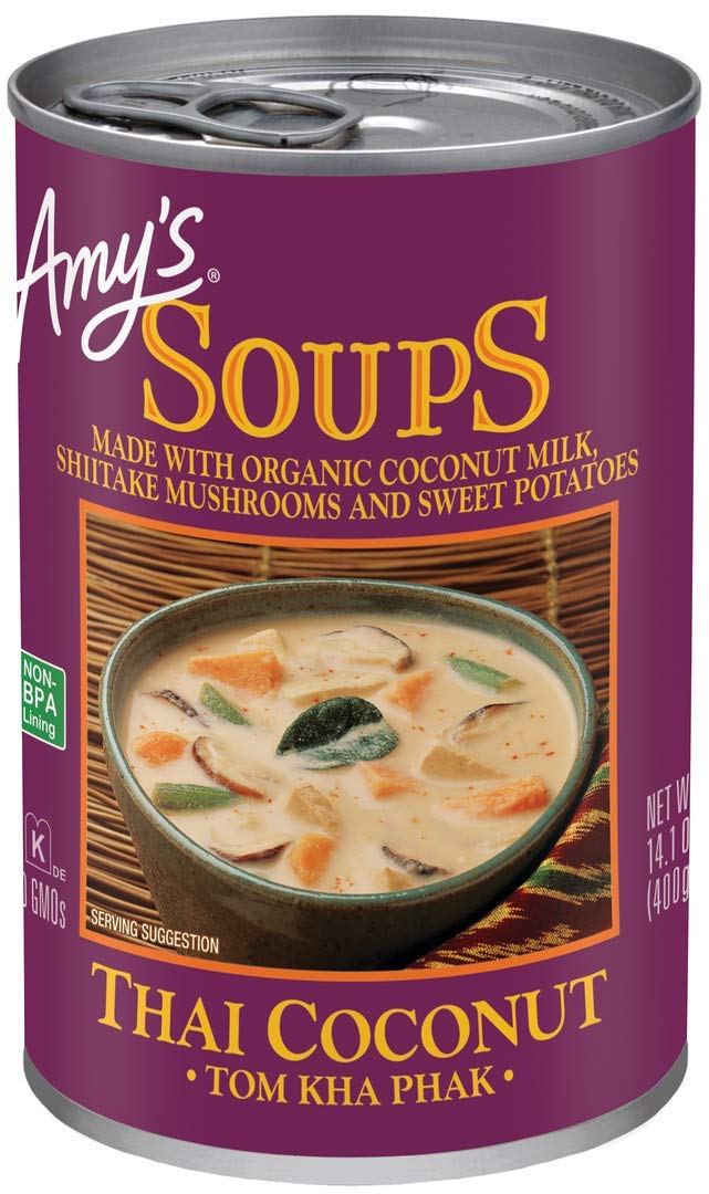 Amy's Soup Thai Coconut; 14.1 Ounce; 12 Per Case - High Mart Wholesale