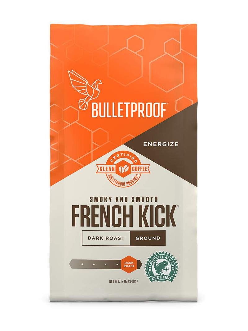 Bulletproof French Kick Dark Roast Ground; 12 Ounces; 6 Per Case - High Mart Wholesale