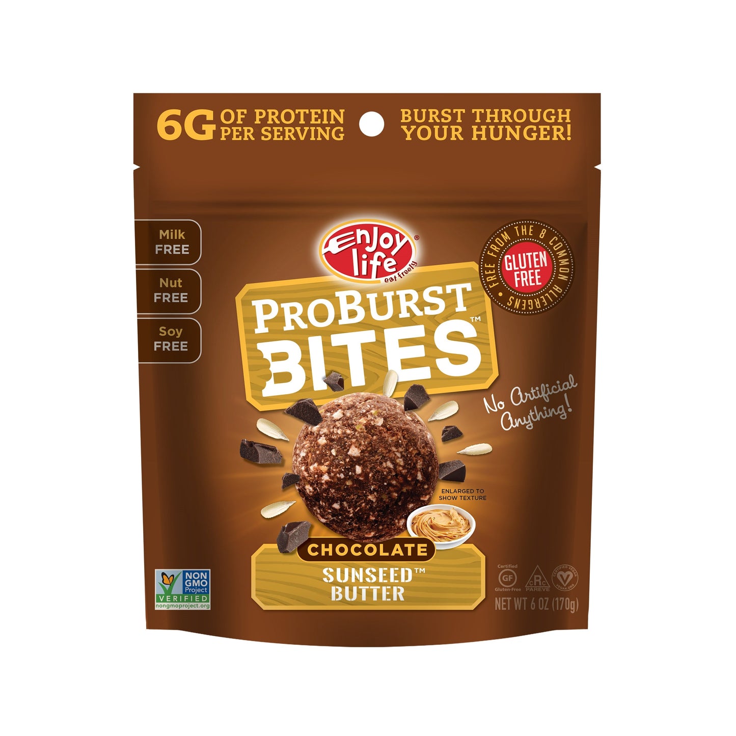 Enjoy Life Sunseed Butter Proburst Bites; 6.4 Ounces; 6 Per Case - High Mart Wholesale