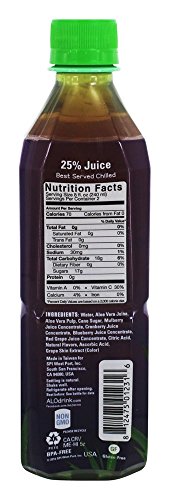 Alo Drink Spring Aloe & Mixed Berry; 16.9 Ounces; 12 Per Case - High Mart Wholesale