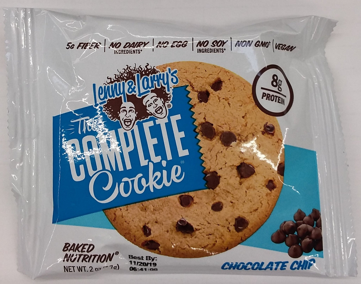 Lenny & Larry's Complete Cookie Complete Chocolate Chip Cookie 2 Ounce; 2 Ounces; 12 Per Box; 6 Per Case - High Mart Wholesale