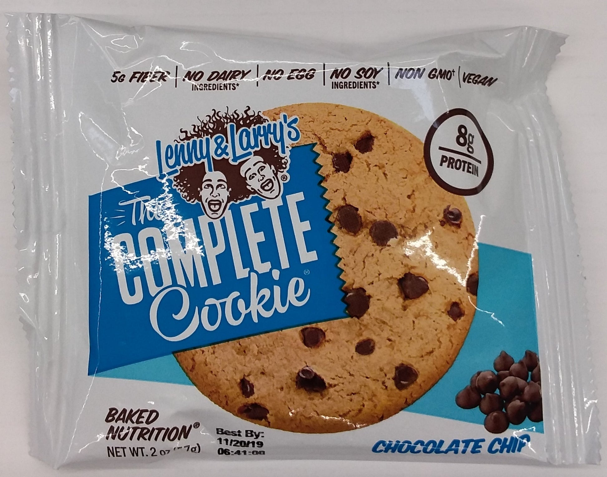 Lenny & Larry's Complete Cookie Complete Chocolate Chip Cookie 2 Ounce; 2 Ounces; 12 Per Box; 6 Per Case - High Mart Wholesale