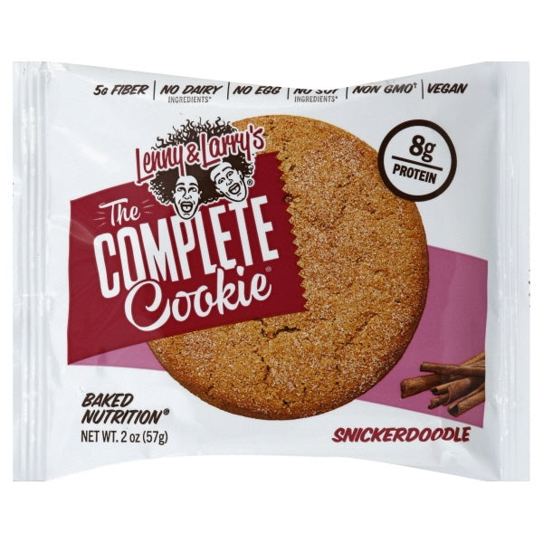 Lenny & Larry's Complete Cookie Complete Cookie Snickerdoodle 2 Ounce; 1 Each; 12 Per Box; 6 Per Case - High Mart Wholesale