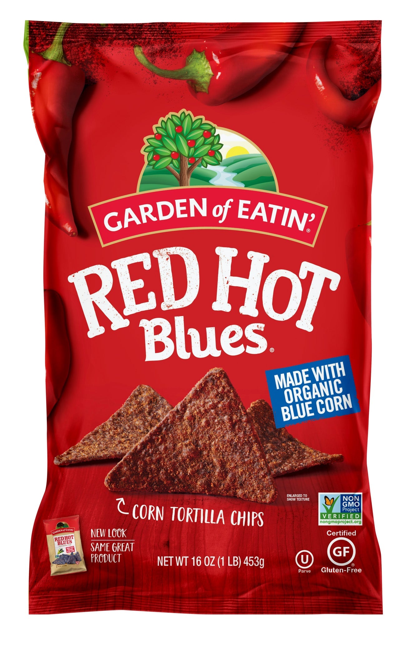 Garden Of Eatin' Red Hot Blues Party Size (Mo); 16 Ounce; 12 Per Case