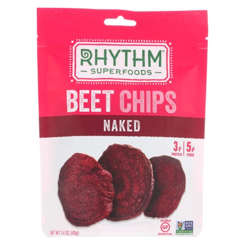 Rhythm Superfoods Beet Chips Naked; 1.4 Ounces; 12 Per Case - High Mart Wholesale