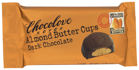 Chocolove Nut Butter Cup Shipper 6 Flavor; 1.2 Ounce; 96 Per Case - High Mart Wholesale