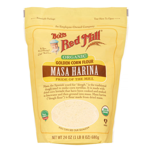 Bob's Red Mill Natural Foods Inc Organic Masa Harina; 24 Ounces; 4 Per Case