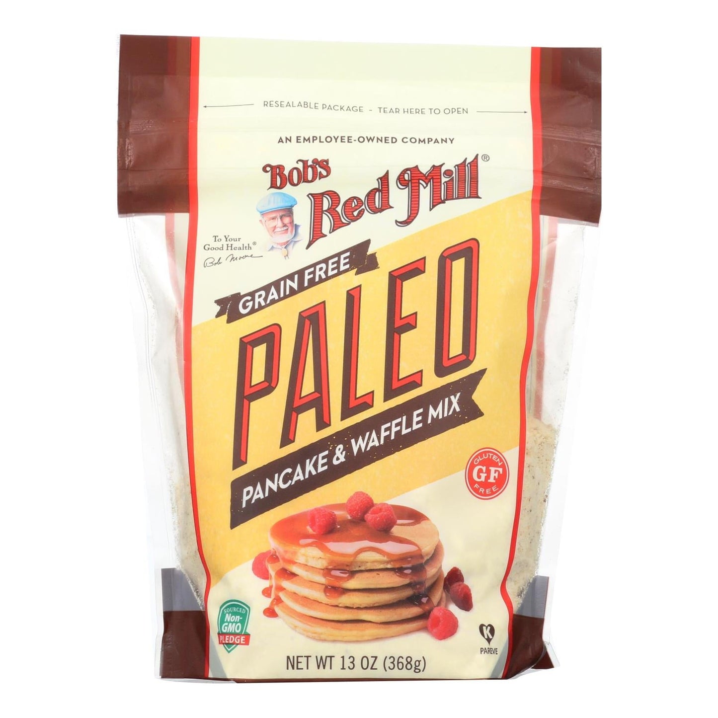 Bob's Red Mill Natural Foods Inc Paleo Pancake And Waffle Mix; 13 Ounces; 4 Per Case