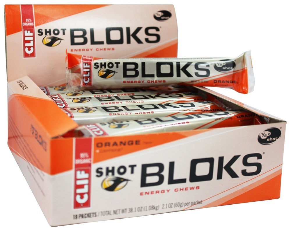 Clif Clif Shot Bloks Orange; 2.12 Ounces; 18 Per Box; 8 Per Case - High Mart Wholesale