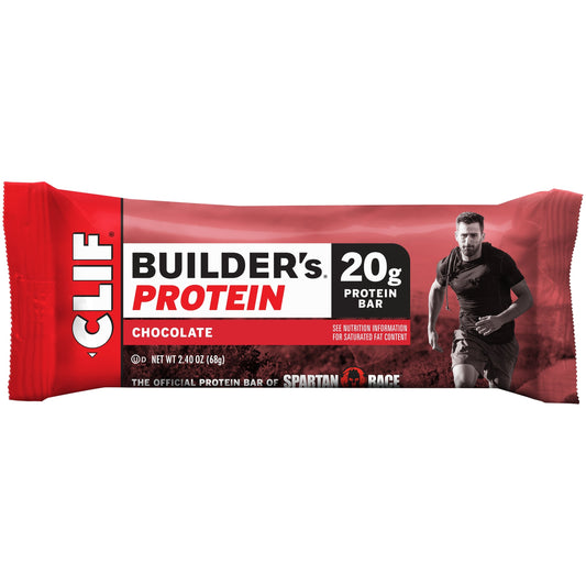 Builder's Bar Chocolate Snack Bar; 2.4 Ounces; 12 Per Box; 12 Per Case - High Mart Wholesale