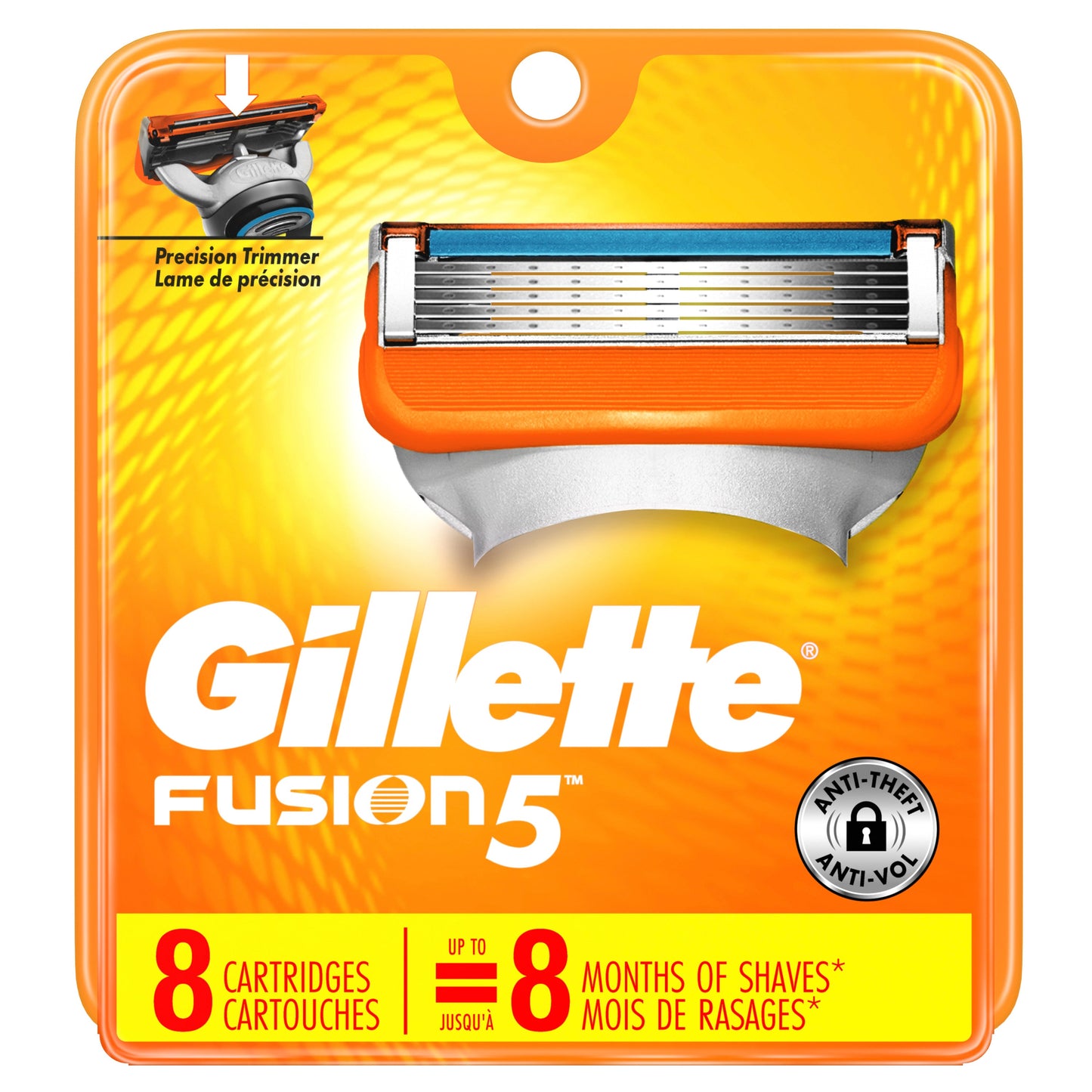 Gillette Fusion Power Razor 8 Count; 8 Count; 6 Per Box; 6 Per Case