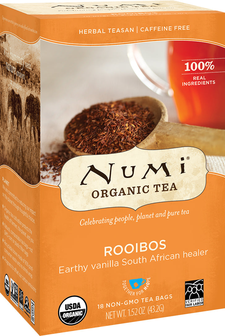 Numi Rooibos Herbal Tea; 18 Each; 6 Per Case - High Mart Wholesale