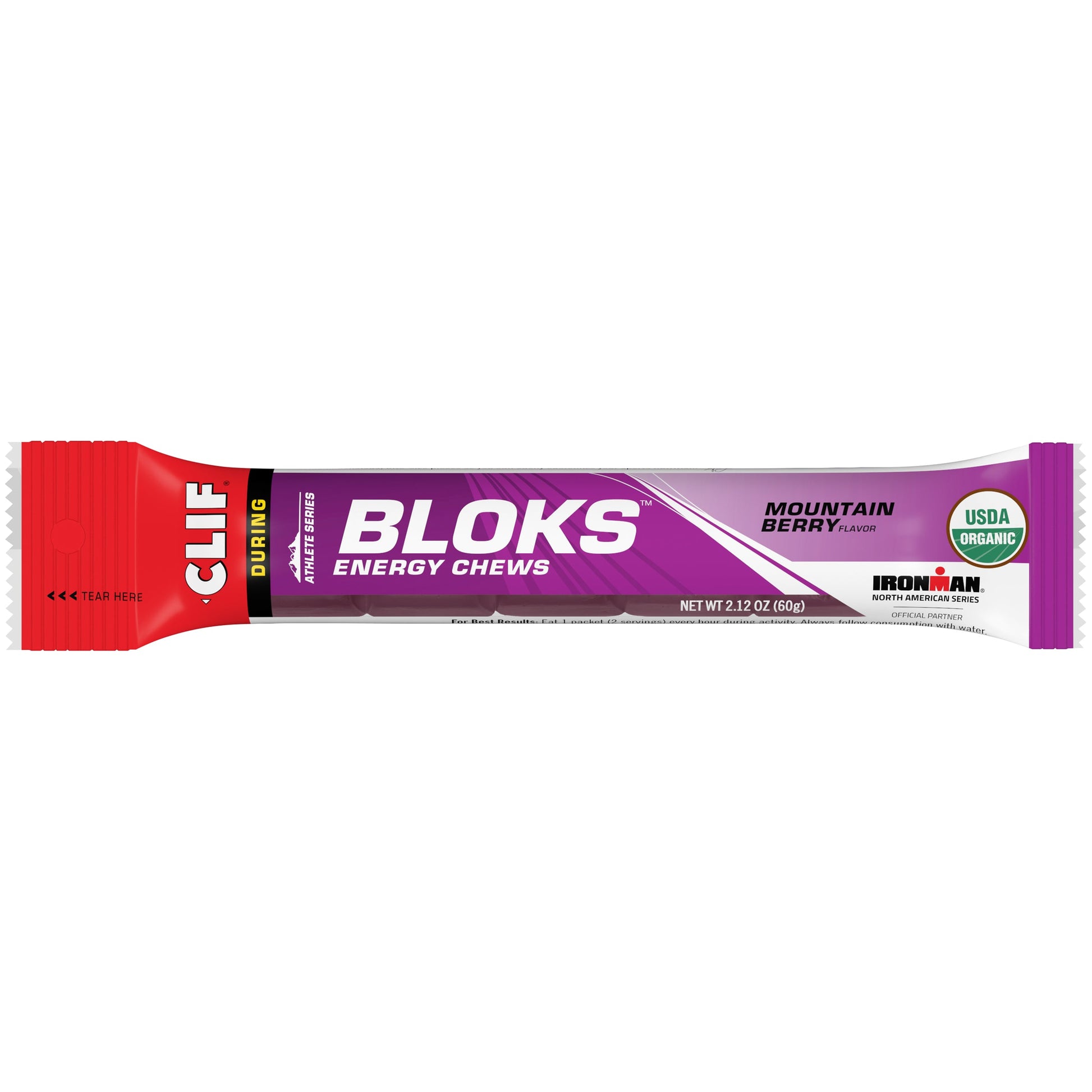 Clif Bar Shot Bloks Mountain Berry; 2.12 Ounces; 18 Per Box; 8 Per Case - High Mart Wholesale