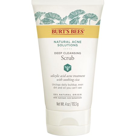 Burt's Bees Natural Acne Control Facial Scrub; 4 Ounces; 3 Per Box; 6 Per Case - High Mart Wholesale
